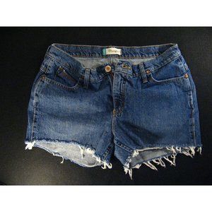 Wrangler Vintage CUTOFF JEANS SHORTS Womans 11/12 Hot Pants Cash Cowgirl Cut